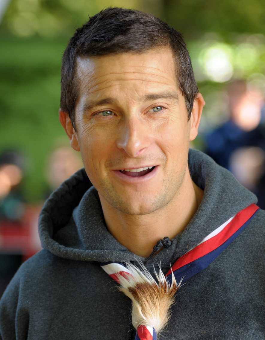 Bear Grylls fotografert på et arrangement hos Coventry Scouts i 2013