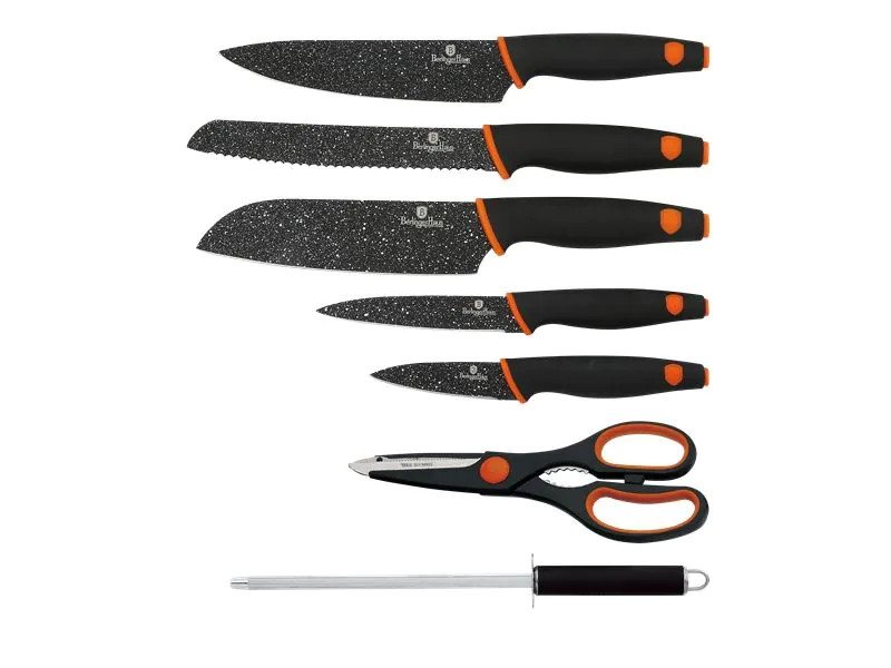 Berlinger Haus 8 kniver black Granit Diamond Line BH/2117