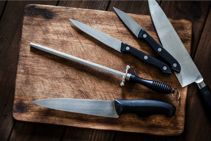 Ulike typer knivstål og kniver